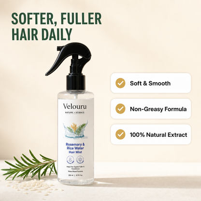 Rosemary & Rice Water Hair Spray