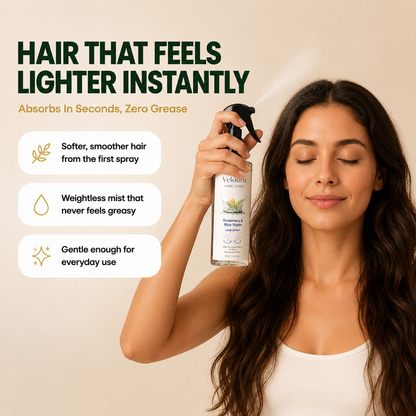 Rosemary & Rice Water Hair Spray