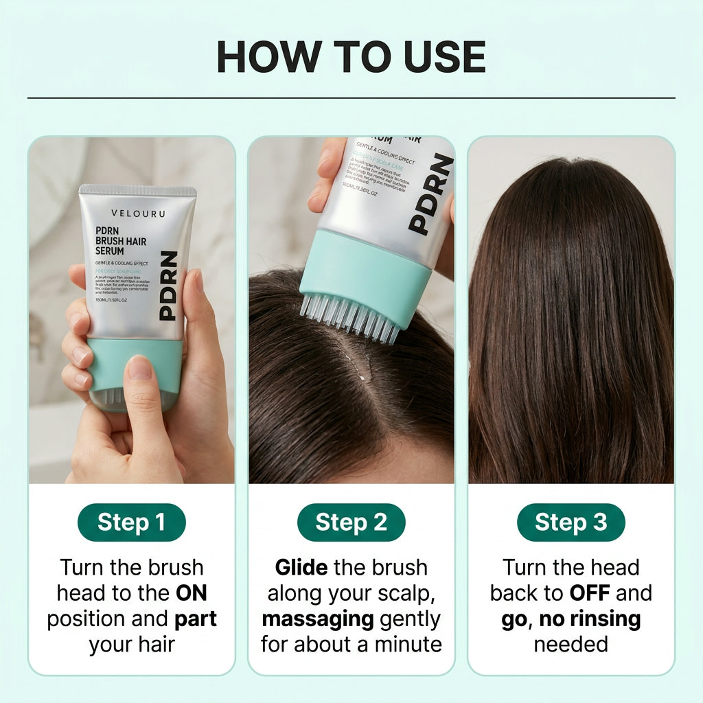PDRN Brush Hair Serum